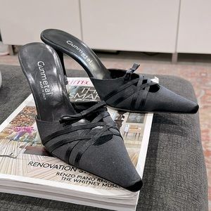 Gunmetal Slides | Black - Size 9B